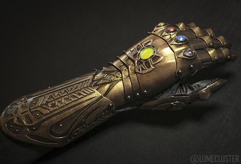 3D Printed Infinity Gauntlet from Avengers: Infinity War Gauntlet Design, Marvel Tribute, The Infinity Gauntlet, Infinity Gauntlet, Pokemon Champions, Assassin Creed, Spaceship Design, Superhero Characters, Cup Ideas