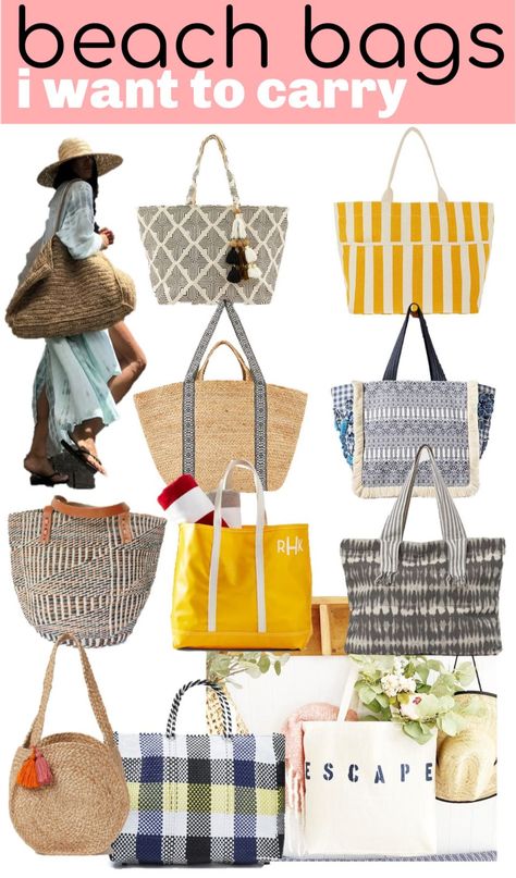 beach bag summer style, beach aesthetic, waterproof beach tote, canvas beach bag, straw beach bag, boho beach tote Beach Bag With Zipper, Beach Bag Straw, Straw Beach Bags Totes, Cute Beach Bags Totes, Trendy Beach Bag, Travel Beach Bag, Vacation Beach Bag, Cute Bags For Beach Vacation, Beach Bag 2023