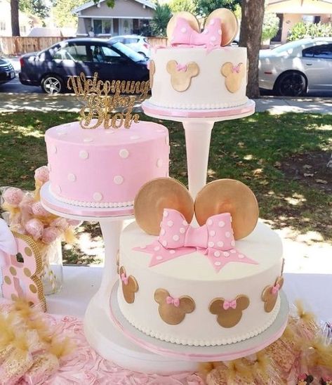 Baby Minnie Mouse Baby Shower Ideas, Minnie Mouse Baby Shower Decorations, Minnie Mouse Baby Shower Invitations, Minnie Mouse Baby Shower Ideas, Ice Cream Shop Party, Minnie Mouse Dessert Table, Minnie Baby Shower, Minnie Mouse Birthday Theme, Minnie Mouse Party Decorations