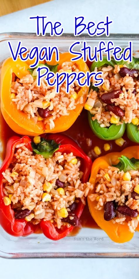 Best Vegan Stuffed Peppers, Vegan Italian Stuffed Peppers, Meatless Bell Pepper Recipes, Easy Vegan Stuffed Peppers, Tofu Stuffed Bell Peppers, Stuffed Red Peppers Vegetarian, Stuffed Peppers Without Meat, Daniel Fast Stuffed Bell Peppers, Vegan Unstuffed Peppers