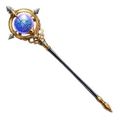 Sage's Staff - War of the Visions: Final Fantasy Brave Exvius Wiki Magical Staff Fantasy, Magic Staff Design, Fantasy Staff, Witch Reference, Staff Design, Final Fantasy Brave Exvius, Alien Stuff, Brave Exvius, Magic Staff