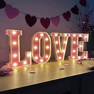 Valentines Shelf, Party Led Lights, Light Up Letter, Table Fireplace, Fireplace Living Room, Mantel Fireplace, Neon Style, Cute Diy Room Decor, Light Up Letters