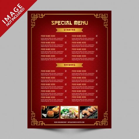 Chinese Restaurant Menu Design, Chinese Food Menu, Blackboard Menu, Persian Restaurant, Chinese Menu, Template Restaurant, Chinese New Year Food, Menu Card Design, Asian Restaurant