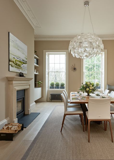 English Homes Interiors, Regency Townhouse, Georgian Hotel, Copper Beach, Living Room Layout Ideas, Modern Georgian, Room Layout Ideas, Georgian Interiors, Georgian Townhouse