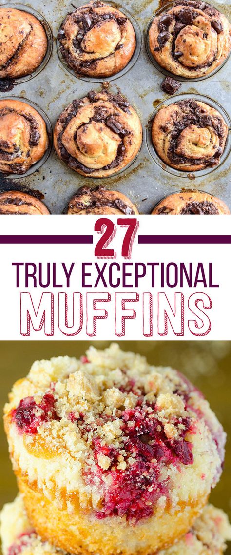 27 Delicious Muffins That Have It All Figured Out Muffins Blueberry, Delicious Muffins, Muffin Tin Recipes, Muffin Bread, Healthy Muffins, Breakfast Muffins, Breakfast Breads, Muffin Recipes, High Tea