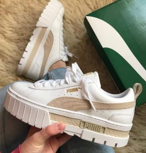 Platform Pumas Shoes Outfit, Sneakers Puma Women, Cute Puma Shoes, Outfit Tenis Puma, Puma Outfit Women Sneakers, Puma Shoes Women Sneakers, Puma Shoes Women Outfit, Puma Sneakers Womens Outfit, Puma Sneakers Women