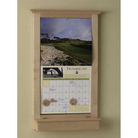 Calendar Keeper Frame Calendar Frame, Calendar Holder, Used Woodworking Tools, Woodworking School, Woodworking Bench Plans, Woodworking Basics, Wood Crafting Tools, Wood Magazine, Woodworking Box