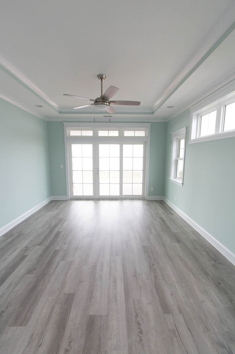 Beach Home 215 | Sunset Beach Home Build | Carolina Bluewater Construction Kalahari Sunset Behr, Behr Paint Beach Colors, Behr Beach Foam, Behr Oceanic Climate, Ocean Floor Painting, Wall Color Combination, Exterior House Paint Color Combinations, Ocean Isle Beach, Beach House Plans