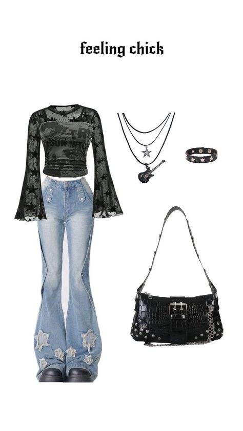 would you try ?:)      #outfitcheck #egirl #black #outfit Egirl Black, Black Outfit, You Tried, Black