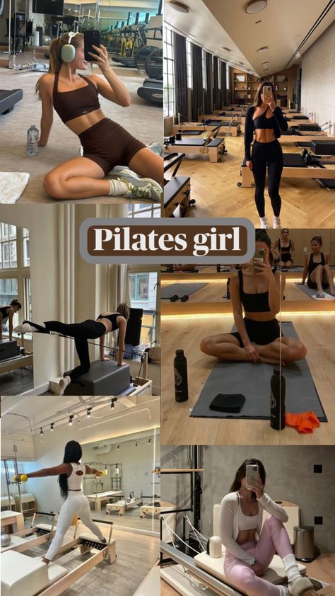 Pilates Girl, Pilates Aesthetic, Cardio Pilates, Hot Pilates, Morning Yoga Routine, Fitness Vision Board, Pilates Body, Pilates Video, Yoga Motivation