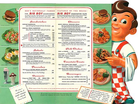 Explore x-ray delta one's photos on Flickr. x-ray delta one has uploaded 17017 photos to Flickr. Pool Menu, Big Boy Restaurants, Cv Inspiration, Vintage Menu, Vintage Restaurant, Retro Advertising, Retro Ads, I Remember When, Old Ads