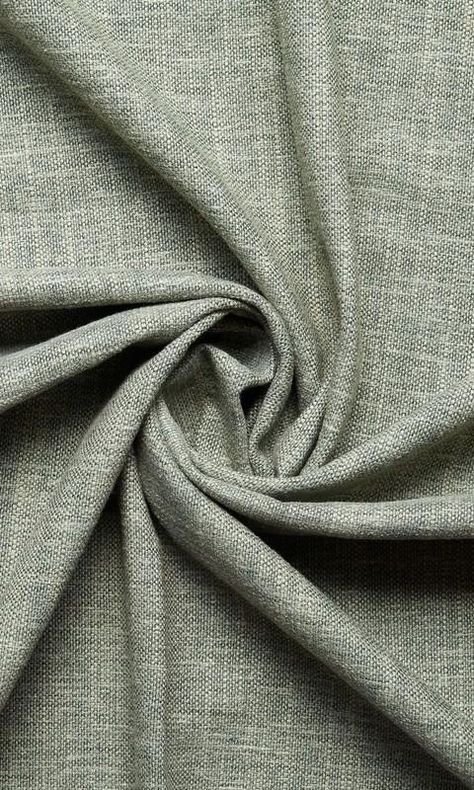 'Jade' Fabric Swatch Linen Fabric Photography, Green Linen Curtains, Linen Fabric Swatch, Linen Fabric Texture, Curtain Trends, Curtains Roman Shades, Linen Swatch, Linen Texture Fabric, Green Linen Fabric