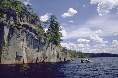 The Canadian Shield Canadian Shield Landscape, Landscaping Painting, Cryptid Hunter, Canadian Shield, Georgian Bay, Outdoor Aesthetic, Air Painting, Cottage Life, Canadian Art