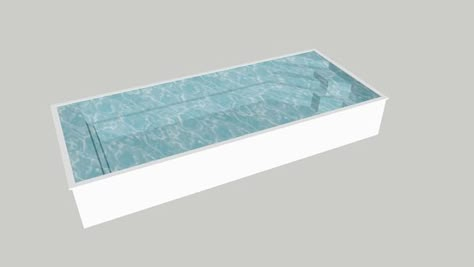 Compass Pools, Xl-Briliant 88 - 3D Warehouse Moderne Pools, Bathroom Interior Design Modern, Interior Design Videos, 3d Sketch, Office Interior Design Modern, Areas Verdes, 3d Modelling, 3d Warehouse, Fish Bowl