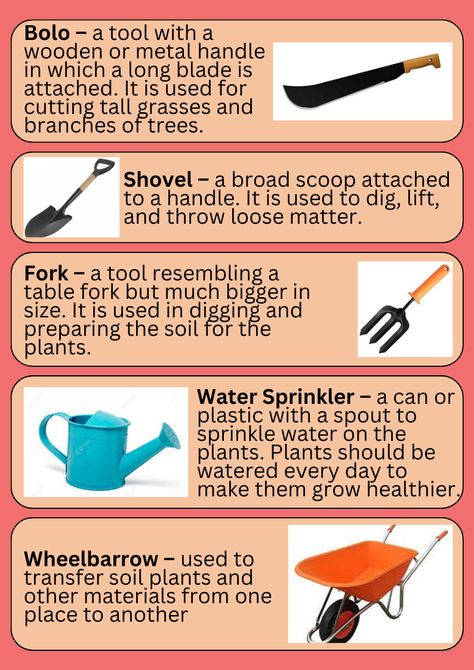 [Sponsored] 79 Great Gardening Tools Aesthetic Guides You Don't Want To Miss Straight Away #gardeningtoolsaesthetic Farm Tools And Equipment With Names, Agriculture Tools Drawing, Farm Equipment Agriculture, Farm Tools And Equipment, Agriculture Science, Assignment Work, Agriculture Tools, Garden Scrapbook, Farming Tools