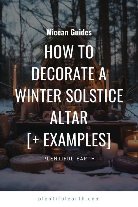 Winter Solstice Altar Ideas, Outdoor Alter Ideas Pagan, Yule Altar Ideas Winter Solstice, Yule Alter Ideas, Witchy Winter Aesthetic, Winter Solstice Altar, Christmas Witch Aesthetic, Yule Altar Ideas, Winter Solstice Images