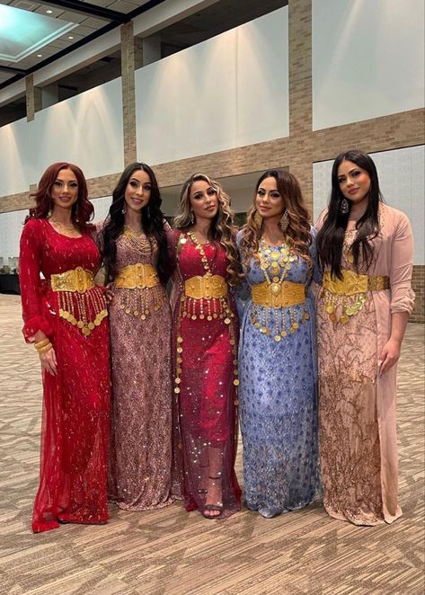 Kurdish Wedding Traditions, Kurdish Traditional Dress, Red Kurdish Dress, Kurdish Dress Fashion, Kurdish Clothes Women, Kurdistan Dress, Kurdish Dress Traditional, Kurdish Wedding Dress, Arabian Nights Dress