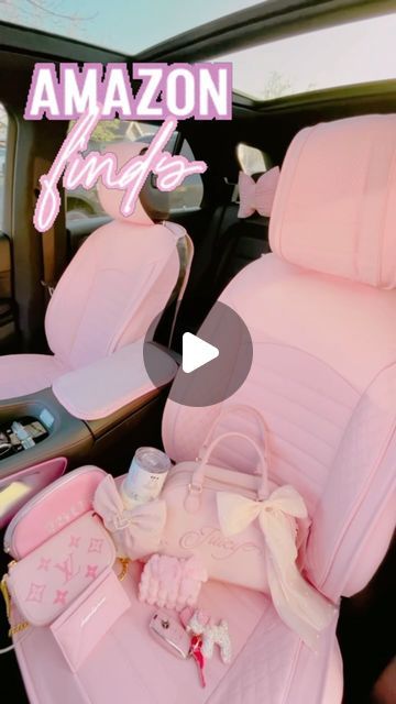 Girly Car Interior, Pink Car Interior, Pink Car Accessories, Pink Accessories, Pink Car, Car Interior Accessories, Ford Explorer, Car Interior, Interior Accessories