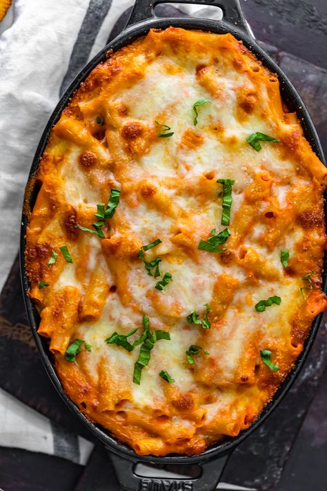 Best Baked Ziti Recipe, Ziti Al Forno, Vegetarian Casserole Recipes, Baked Ziti With Ricotta, Easy Baked Ziti, Ziti Recipe, Best Pasta Dishes, Vegetarian Casserole, Ziti Recipes