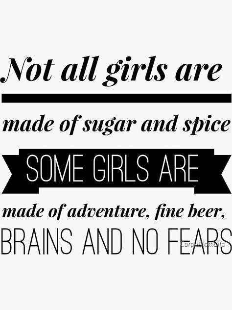 Spice Typography, Hydro Stickers, Thanksgiving Gift, Laptop Decals, Some Girls, Sugar And Spice, Thanksgiving Gifts, Gift Stickers, Girl Quotes