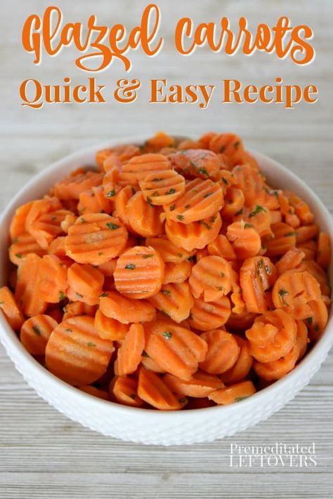 This family favorite recipe for Glazed Carrots is easy to make. It only takes 5 ingredients and 15 minutes to make. This tasty spring recipe is slightly sweet and tossed with parsley! Carrot Coins Recipe, Recipe For Glazed Carrots, Parsley Carrots, Easy Glazed Carrots, Recipe Using Carrots, Healthy Side Recipes, Carrot Recipes Side Dishes, Sliced Carrots, Glazed Carrots Recipe