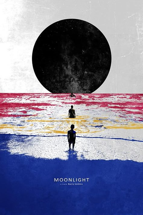 Moonlight by edgarascensao Moonlight Movie Poster, Moonlight Movie, Moonlight Poster, Beau Film, Movie Artwork, Japanese Poster Design, Artwork Poster, I Love Cinema, Minimal Movie Posters