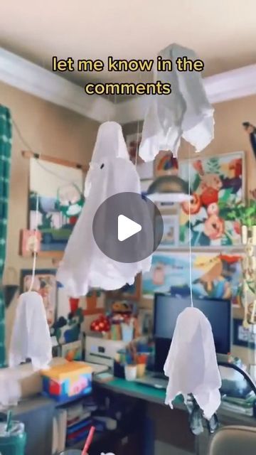 Preschool Crafts & Activities on Instagram: "How to make a DIY miniature flying ghost halloween mobile craft with glue and toilet paper. This is so much fun for kids to make this halloween. It’s a different take on the cheesecloth ghosts that are really popular right now 👻  Amazing craft by @timmsevitz . . . . . #halloweencrafts #ghost #halloween #halloweendecor #halloween2024 #halloweendiy #halloweencraft #halloweencraftsforkids #halloweencrafting #papercrafts #papercraft #papercrafting #craftsforkids #kidscrafts #getcreativewith #preschoolcrafts #easycrafts #invitationtoplay #montessoriathome #finemotorskills #cutecrafts #ideasforkids #craftingwithkids #recycleandplay #toddlerplayideas #busytoddler #reusereducerecycle #finemotorskills #motorskills #mrmintz" Toilet Paper Ghosts, Halloween Flying Ghost, Preschool Crafts Activities, Halloween Toilet Paper, Halloween Mobile, Cheesecloth Ghost, Preschool Craft Activities, Flying Ghost, Mobile Craft