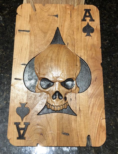 Diy Wooden Table, Punisher Skull American Flag, Wood Skull, Wood Carving Art Sculpture, Intarsia Wood Patterns, Hand Carved Walking Sticks, Cnc Art, Diy Vintage Decor, Wood Spirit