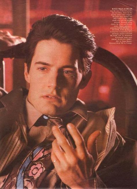 .Kyle MacLachlan Kyle Mclachlan, Dale Cooper Twin Peaks, Agent Dale Cooper, Twin Peaks Inspired, Dale Cooper, Kyle Maclachlan, Laura Palmer, 80s Aesthetic, Big Nose