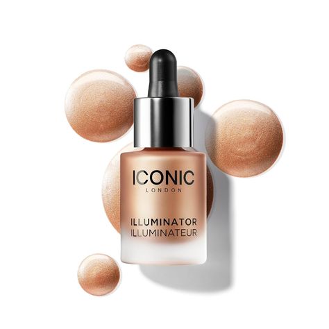 Amazon.com: ICONIC LONDON Illuminator | Liquid Highlighting Drops for a Radiant Glow, Cruelty-Free, Vegan Makeup, Original (Champagne Shimmer) 0.45 Fl oz : Beauty & Personal Care Iconic London Illuminator, Barely There Makeup, Dewy Makeup Look, Summer Makeup Looks, Hydrating Mist, Dewy Makeup, Iconic London, Cupids Bow, Vegan Makeup