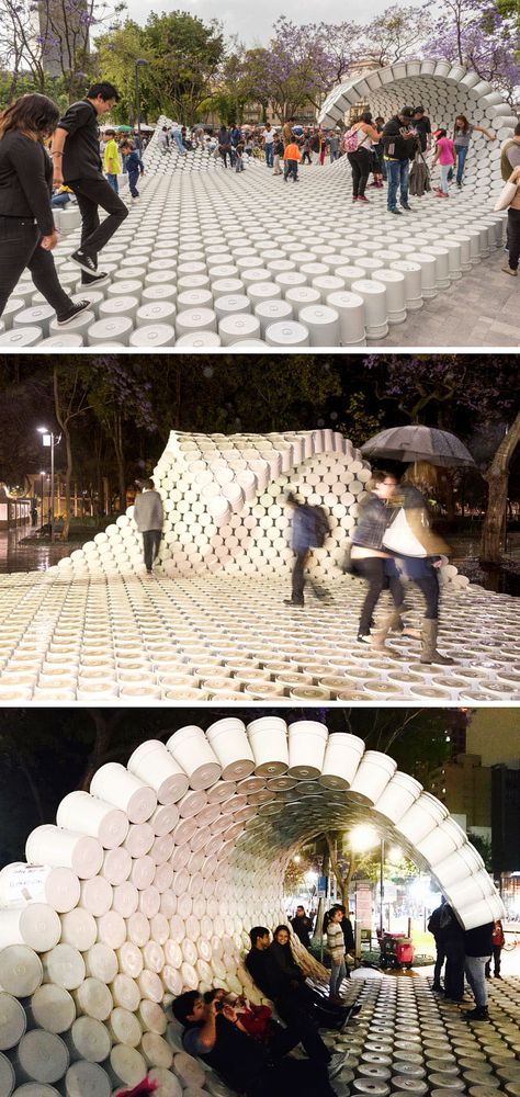 Public Art Installation, Installation Architecture, Interactive Architecture, Interaktives Design, Module Design, Interactive Art Installation, Sculpture Textile, Urban Intervention, Public Space Design