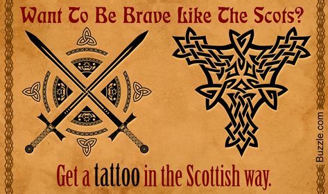 Scotch, kilts, castles, Loch Ness monster and Sean Connery aren't the only things that are undeniably Scottish! Scottish tattoo designs fall in the same list too. Scotland Symbols, Gaelic Tattoo, Scotland Tattoo, Symbol Tattoos With Meaning, Heartbeat Tattoo Design, Scottish Thistle Tattoo, Scottish Tattoo, Scottish Tattoos, Scottish Symbols