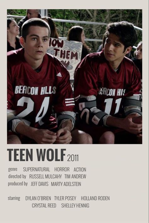 Teen Wolf Poster, Linden Ashby, Teen Wolf Movie, Polaroid Movie Poster, Jeff Davis, Film Vintage, Iconic Movie Posters, Movie Card, Beacon Hills