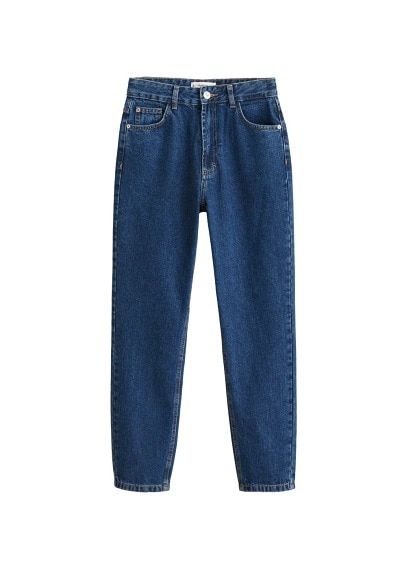 MANGO - Female - Mom slim jeans dark blue mango - Dark blue - 10 Mom Slim Jeans, Mommy Jeans, Mom Slim, Jeans Dark Blue, Style 2023, Lily James, Mango Fashion, Bollywood Dance, Tomboy Style Outfits