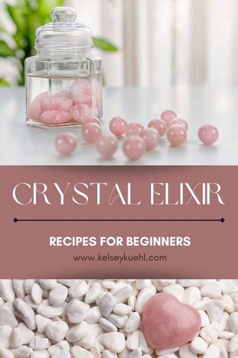 Crystal Elixir Recipes, Elixer Recipes, Crystals For Cleansing, Energetic Cleansing, Elixir Recipe, Crystals For Protection, Witchcraft Diy, Crystal Elixir, Gem Water