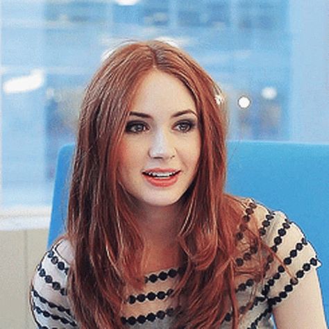 Karen Gillan Cute GIF - KarenGillan Cute Pretty - Discover & Share GIFs Karen Gillan Gif, Karen Gilan, Karen Gillian, Doctor Who Companion, Amy Pond, Karen Gillan, Redhead Beauty, Woman Crush, Guardians Of The Galaxy