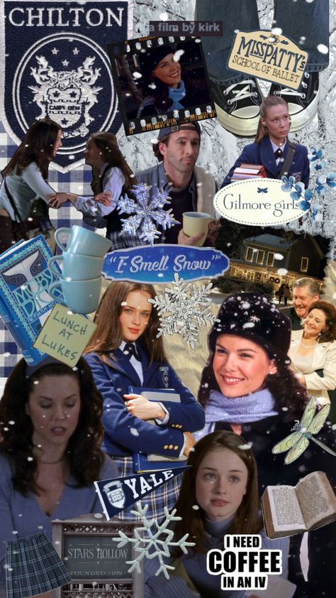 Winter ❄️ Lorelai Gilmore Snow, Gilmore Girls Wallpaper, Lorelei Gilmore, Live Love Life, Girls Wallpaper, Lorelai Gilmore, Stars Hollow, Winter Wallpaper, Wallpaper Vintage