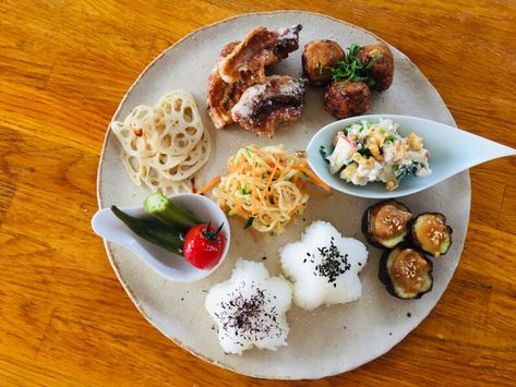 Assorted Vegan plate based on Shojin-ryori | Kyoto Cooking Class | airKitchen Shojin Ryori, Kyoto Food, Rice Brands, Vegan Plate, Deep Fried Tofu, How To Make Ramen, Japanese Soup, Regional Food, Vegetable Seasoning