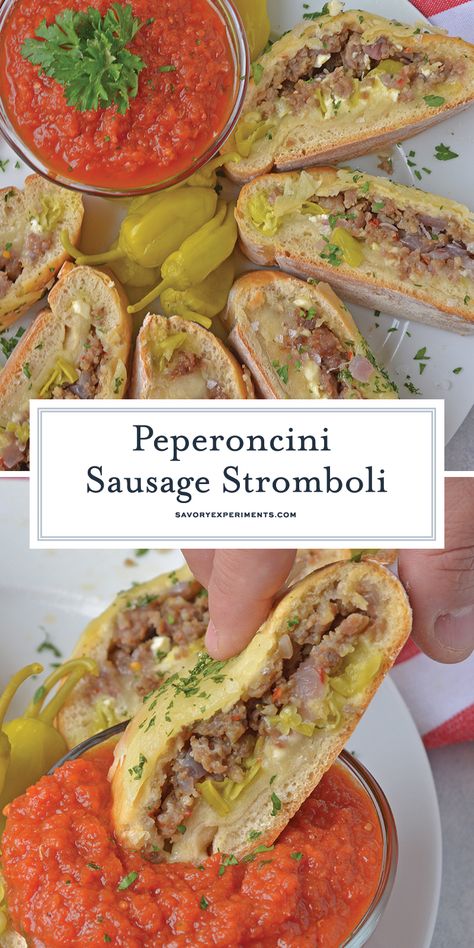 Homemade Freezies, Italian Sausage Stromboli Recipe, Sausage Stromboli Recipe, Creamy Limoncello, Sausage Stromboli, Easy Stromboli, Stromboli Recipe Easy, Homemade Stromboli, Stromboli Recipe