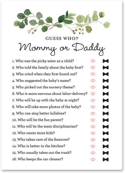 Baby Shower Quiz, Virtual Baby Shower Games, Idee Babyshower, Fun Baby Shower Games, Baby Shower Bingo, Bloom Baby, Virtual Baby Shower, Shower Bebe