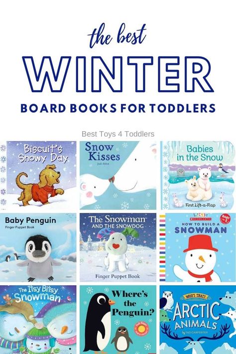 To help your toddlers understand changes in the nature during winter season read them few from the list of the best winter board books for toddlers! Winter Picture Books, Read Aloud Revival, Tot Trays, Winter Board, Winter Picture, Books For Toddlers, January Activities, Magical Pictures, Educational Play