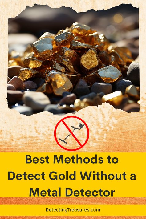 Discover the intriguing art of finding gold without a metal detector! Our in-depth article explores alternative methods, from ancient practices to modern techniques. Unearth the secrets of prospecting and experience the thrill of the hunt. Join us as we delve into this fascinating world, providing expert tips and insights that could potentially change your treasure hunting game forever! Explore the possibilities today! #GoldProspecting #TreasureHunting #WithoutMetalDetector Meteor Rocks, Raw Gemstones Rocks, Intriguing Art, Metal Detecting Finds, Gold Deposit, Rv Campsite, Panning For Gold, Gold Detector, Hunting Game