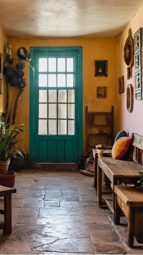 15 Old Mexican Houses That Are Masterpieces of Design - Cheerful Talks Mexican House Interior, Old Mexican House, Mexican Houses, Mexican Style Home, Modern Mexican Home Decor, Adobe Interior, Modern Mexican Home, Mexican Interiors, Mexican Hacienda