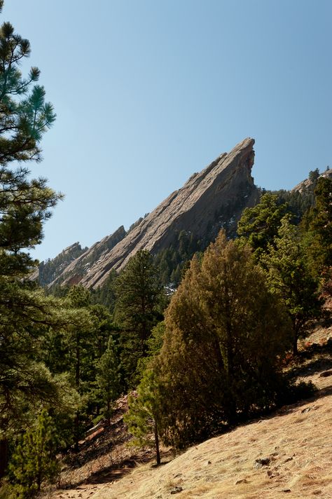 Flat Irons , Boulder CO Flatirons Boulder, Nature Reference, Colorado Living, Living In Colorado, Flat Irons, Boulder Co, Watercolor Mountains, Colorado Homes, Boulder Colorado