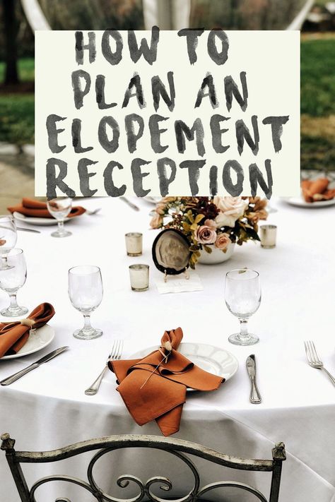 Elopement Dinner Ideas, Casual Wedding Party Ideas, Affordable Reception Ideas, Suprise Wedding Party, House Reception Ideas, Self Uniting Wedding, Wedding Reception After Eloping Ideas, We Eloped Announcement Wedding Reception, Elope Reception Ideas