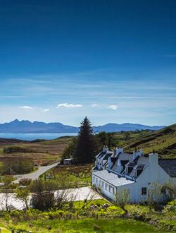 Coruisk House: Getting Here | Elgol Isle of Skye | Scotland Island Of Skye, Skye Scotland, Safe Journey, Thatched Cottage, Island House, Next Door, Isle Of Skye, Stunning View, Public Transport