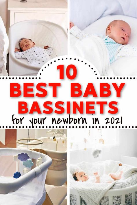 Best Bassinets For Newborns 2023, Best Bassinets For Newborns, Baby Bassinet Ideas, Bassinets For Baby, Bassinet Ideas, Baby Basinets, Cool Baby Gadgets, Twin Baby Gear, Baby Bassinets