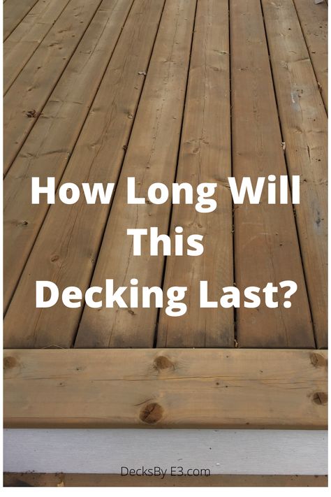 Treated Pine Decking, Deck Off Back Of House, Pressure Treated Wood Deck, Small Deck Designs, Wood Deck Patio, Wooden Deck Designs, Treated Wood Deck, Cedar Decking, Wood Deck Designs