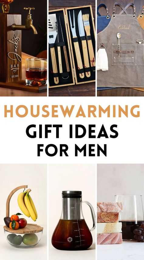 Looking for the best housewarming gift ideas for men? Discover below our selection of the best gift for him and his new space. From useful things to funny ones. Men House Warming Gift, Housewarming Gift For Men, House Warming Gifts For Men, Housewarming Gift Ideas For Men, Best Housewarming Gift Ideas, Housewarming Gifts For Men, House Warming Gift Ideas, Gift Ideas For Guys, New Home Owner