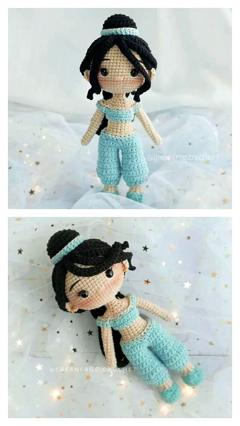 Amigurumi Disney Princess Free Pattern - Always Free Amigurumi Princess Crochet Pattern, Disney Crochet Patterns, Disney Crochet, Crochet Princess, Crochet Doll Tutorial, Crochet Disney, Crochet Dolls Free Patterns, Pola Amigurumi, Crochet Amigurumi Free Patterns